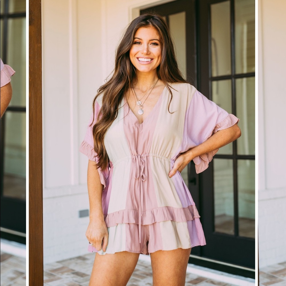 These Three Boutique Ruffle Romper